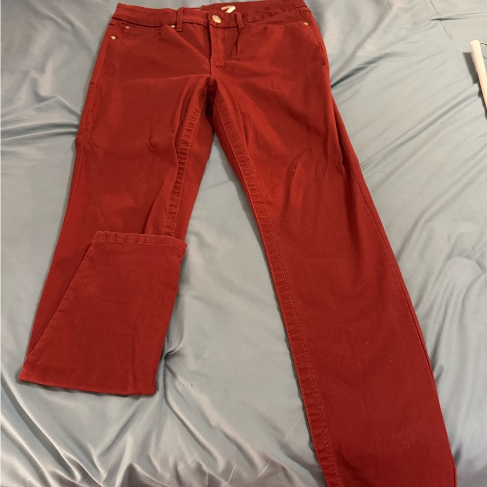Red Corduroy Pants